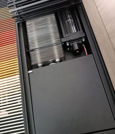 Carrera МV - внутрипольный конвектор с маленькой глубиной