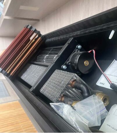 Carrera 4SV - узкий внутрипольный конвектор