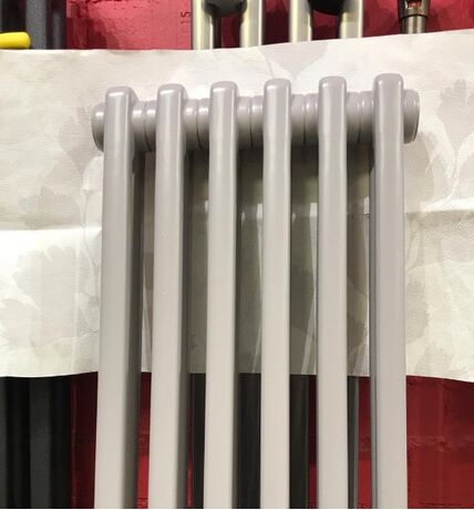 Вертикальный 2-хтрубный радиатор Purmo Delta Laserline