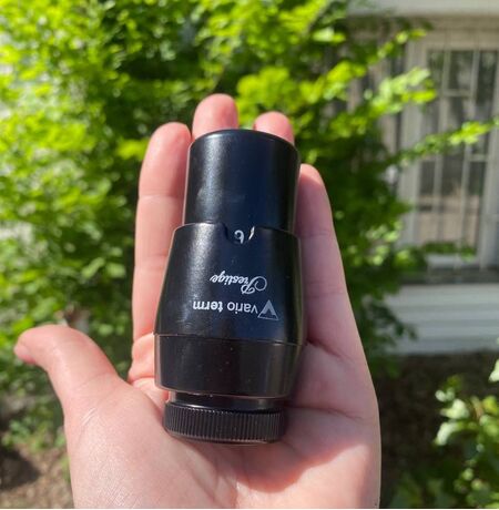 Термоголовка Vario Term Prestige чорна матова