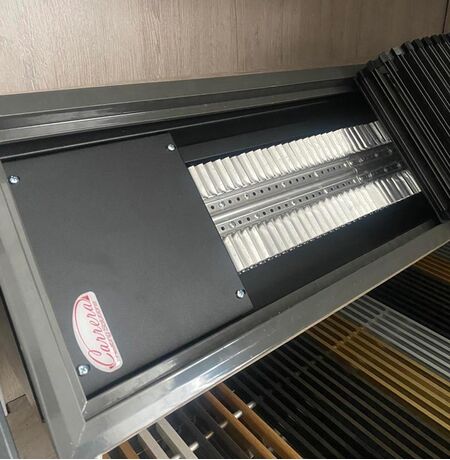 Электрический внутрипольный конвектор Carrera SE