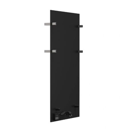 Стекляныйполотенцесушитель Hibro ONYX S 2M (WS)