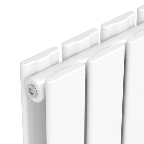 Вертикальний радіатор Largo 2-хтрубний, білий