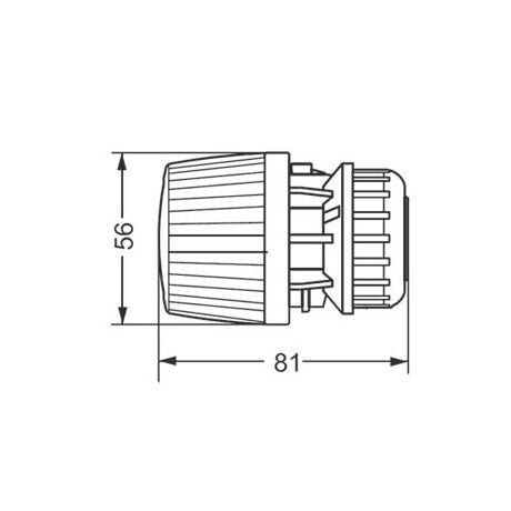 Термоголовка Danfoss RA 2991 размер