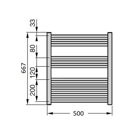Zehnder Klaro Electric чертеж