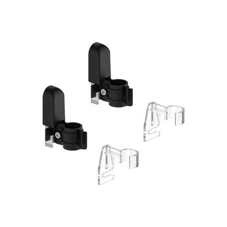 Универсальный комплект креплений GBT для трубчатых радиаторов  (Черный) 60201002