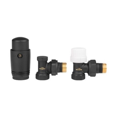 Комплект термостатический Invena CD-81-K15, черныйКомплект термостатический Invena CD-81-K15, черный