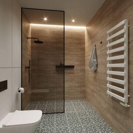 Водяна рушникосушка SCALA NEW (біла)