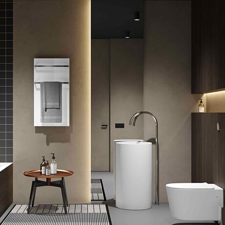 Біла рушникосушка ONYX S 2M (WS)