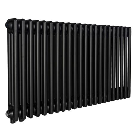 Радіатор горизонтальний Column 3 чорний 575