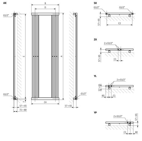 Terma Intra Mirror, чертежи