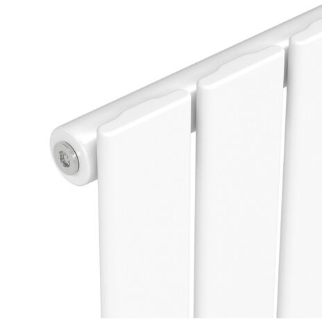 Вертикальний радіатор Largo 1-трубний, білий