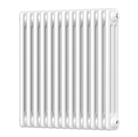 Горизонтальний радіатор Calidum 3-хтрубний, білий