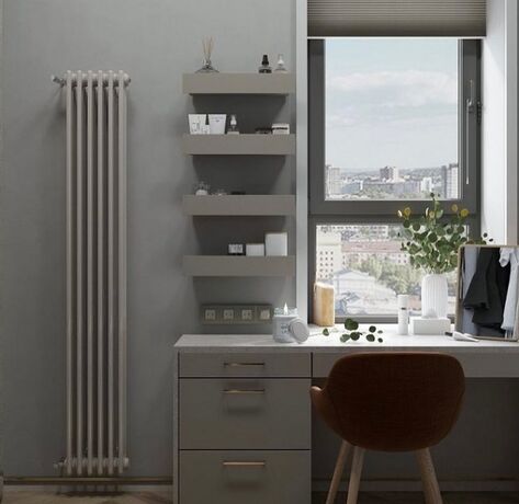 Вертикальный 4-хтрубный радиатор Zehnder Charleston