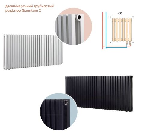 Радіатор Quantum BQ 2  500*1005
