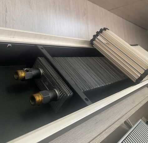 Carrera S - внутрішньопідлоговий конвектор