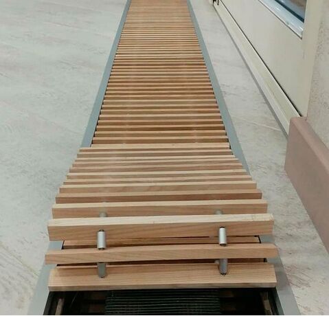 Решетка Каррера Сатин+дерево