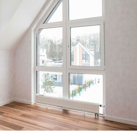 Низкий радиатор Kermi Profil 200 (нижнее подключение)