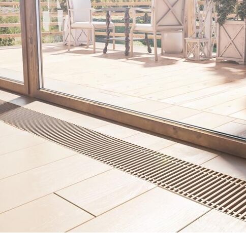 Konveka деревянная решетка для внутрипольного конвектора