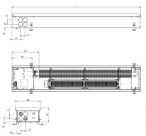 конвектор Carrera 4SV схема