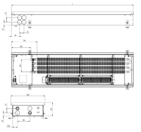 конвектор Carrera 4SV2