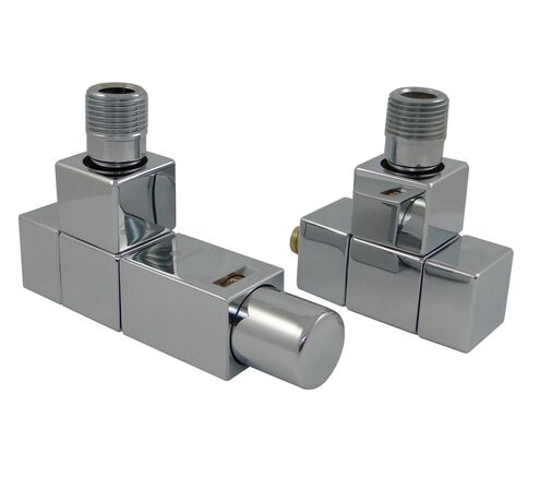 Schlosser Square комплект термостатический, хром прямой