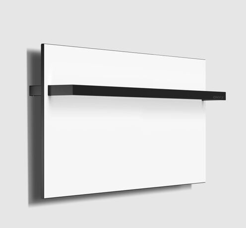 Стеклянный полотенцесушитель Hibro ONYX S 1L (WB)