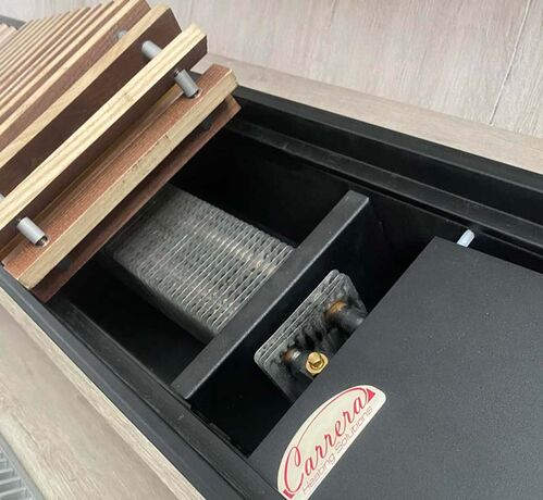 Carrera 4S - вузький внутрішньопідлоговий конвектор