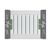Биметаллический дизайн-радиатор ASG 500 белый