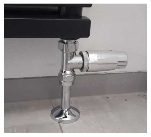 603000067 Соединительная трубка с розеткой Schlosser, хром