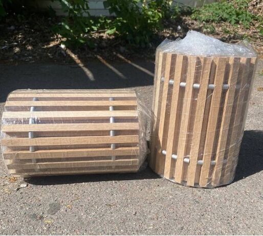 Дерев'яна решітка для конвектора