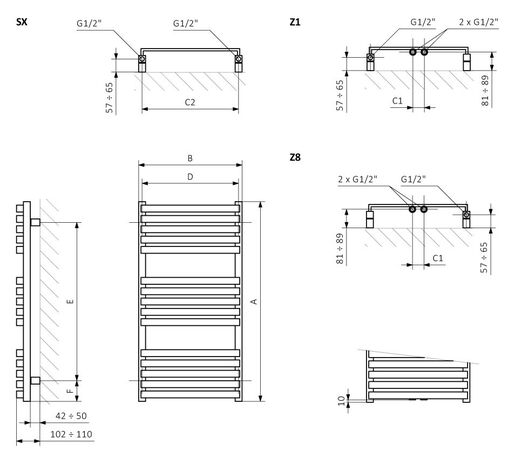 Terma Quadrus Slim схема