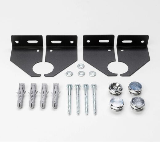 Трубчатий радіатор Luxrad Oval (чорний структурний)