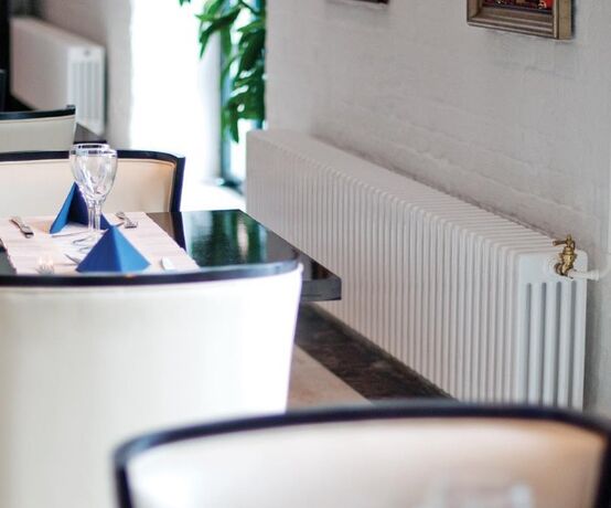 Горизонтальный 5-трубный радиатор Purmo Delta Laserline