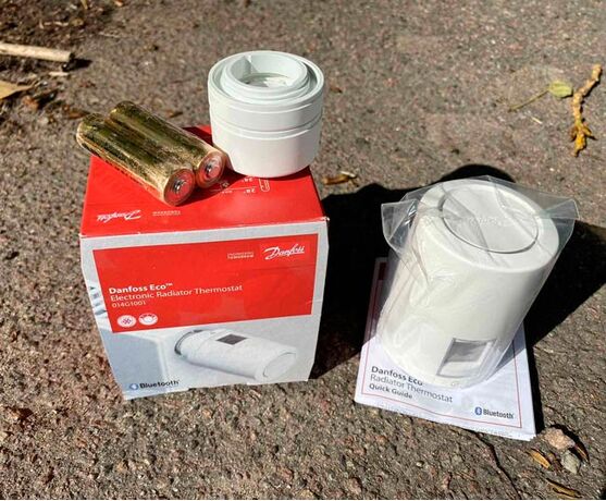 Электронная термоголовка Danfoss Eco™ Bluetooth 014G1001