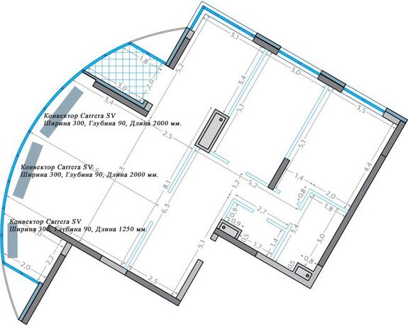 ЖК Заречный планировка 2