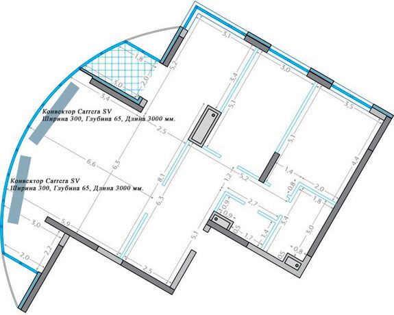 ЖК Заречный планировка 3