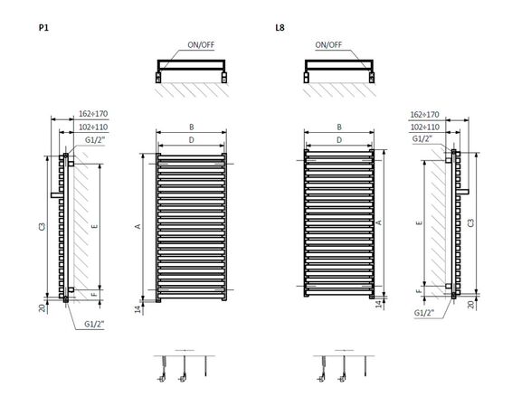 Terma City Electric чертеж 2