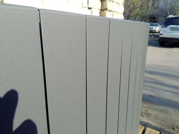 Покраска секционных радиаторов