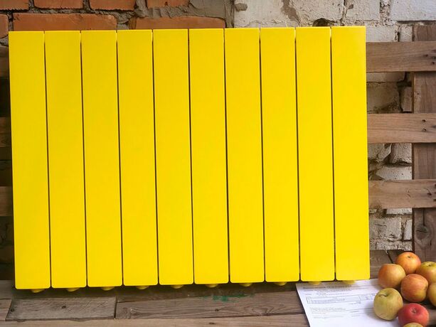 Покраска секционных радиаторов