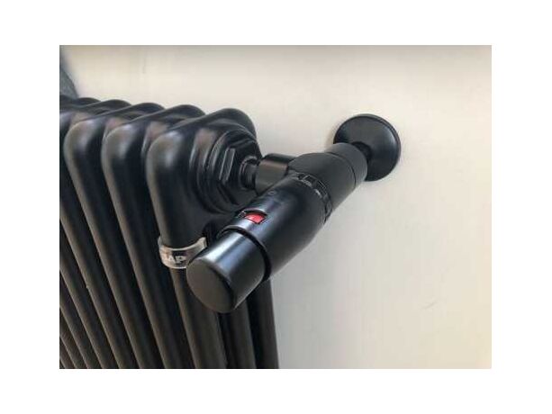 603000067.RAL90051 З'єднувальна трубка із розеткою Schlosser, чорна