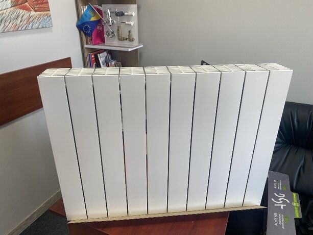 Біметалічний дизайн-радіатор ASG білий