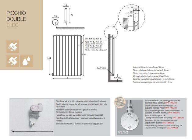 Caleido Picchio Double Electric