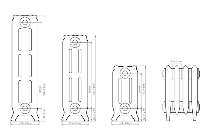 Radimax Bristol размеры 1