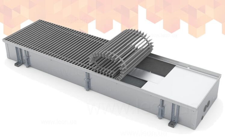 Konveka алюминиевая решетка для внутрипольного конвектора