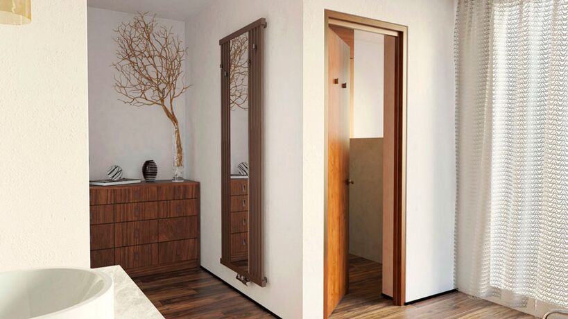 Terma Intra Mirror в интерьере