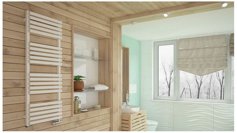 Terma Quadrus Slim Electric в интерьере