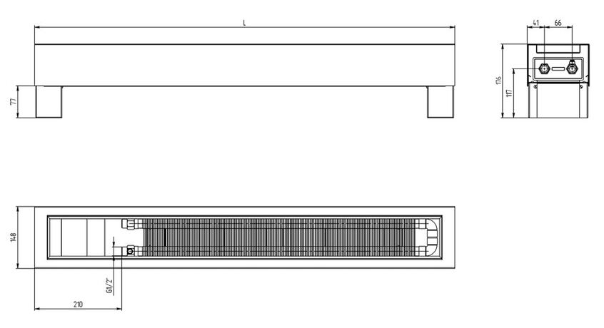 Carrera FRH чертеж