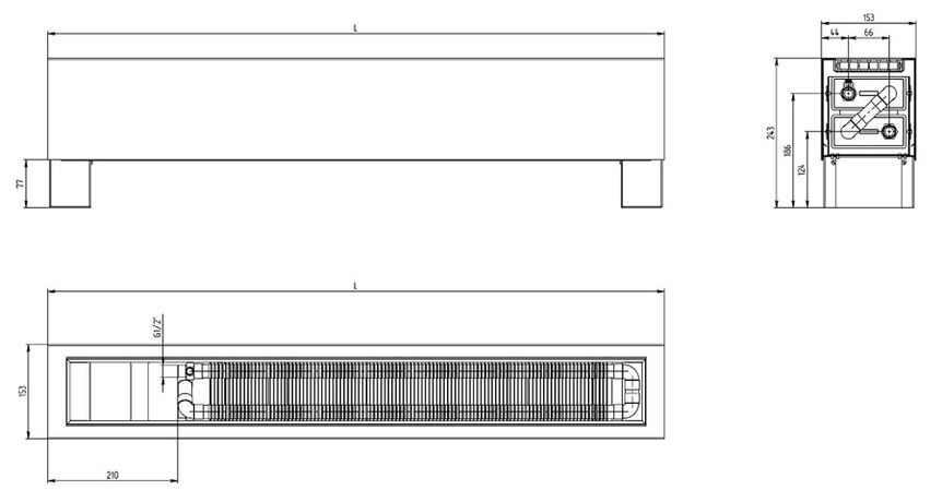 Carrera FR2W чертеж