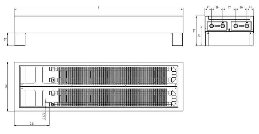 Carrera FR2H чертеж